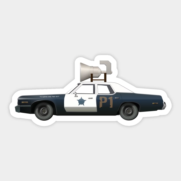 Bluesmobile Sticker by solublepeter